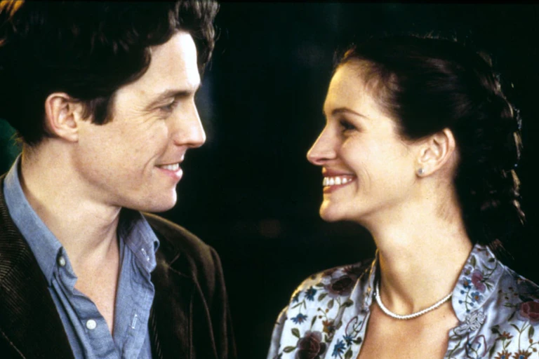 Hugh Grant and Julia Roberts in Notting Hill