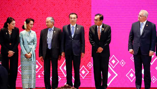 Asia-Pacific leaders at the ASEAN summit