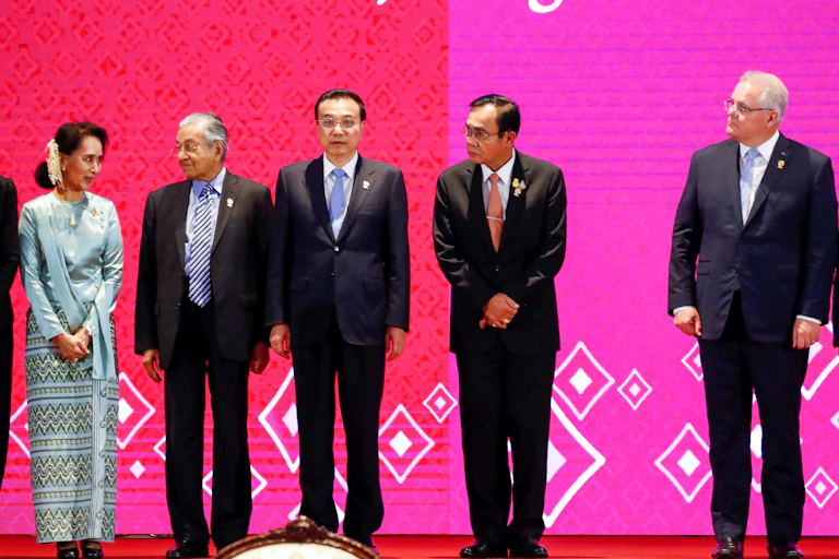 Asia-Pacific leaders at the ASEAN summit
