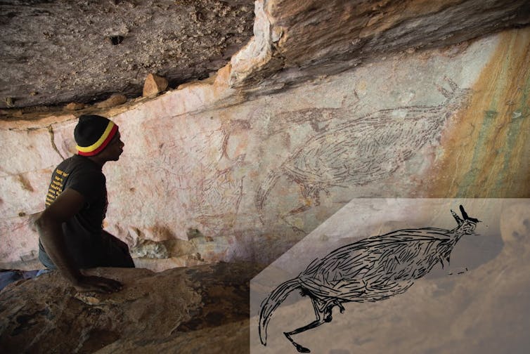 This 17,500-year-old kangaroo in the Kimberley is Australia's oldest Aboriginal rock painting