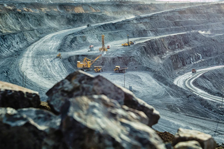 Gold mine at Kalgoorlie