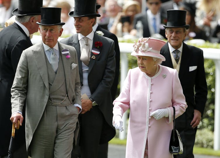 Queen Elizabeth at Royal Ascot in 2016.