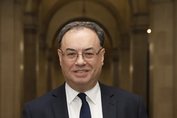 Bank of England Governor Andrew Bailey.