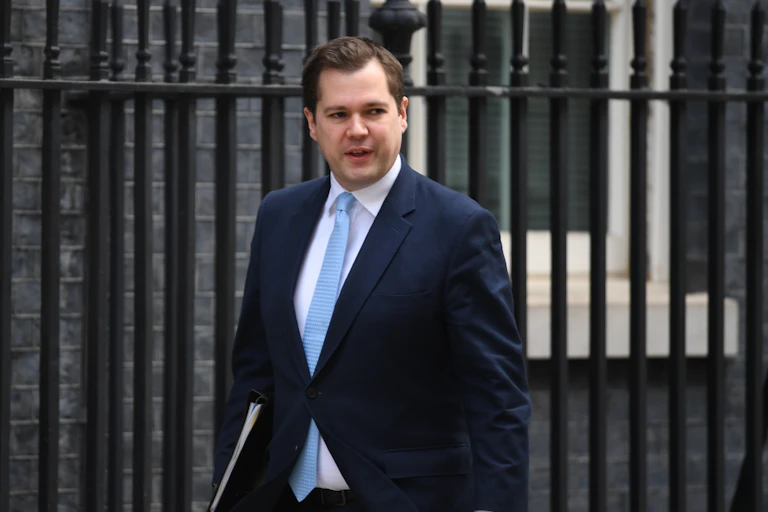 Housing, Communities and Local Government Secretary Robert Jenrick arrives in Downing Street.