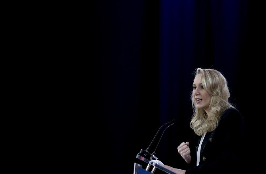 Marion Marechal-Le Pen s'appuie sur la stratégie de la 'métapolitique',