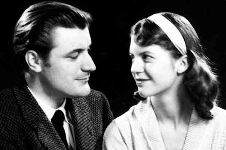 Ted Hughes and Sylvia Plath.