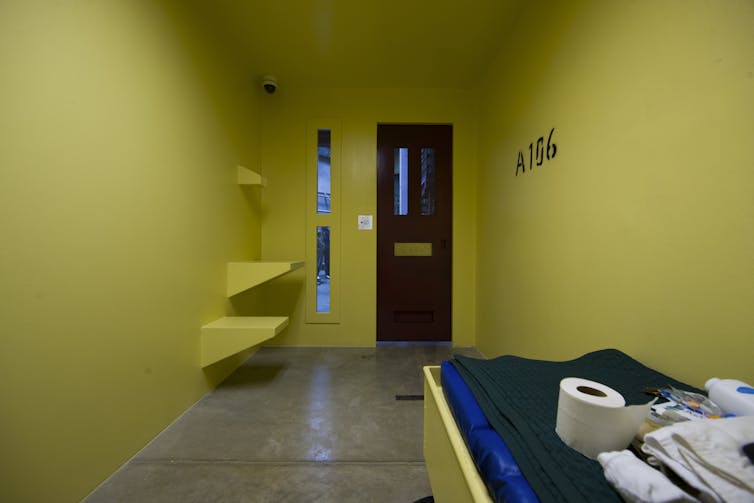 A cell at Guantanamo