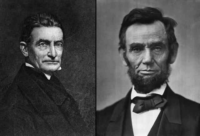 John Brown and Abraham Lincoln