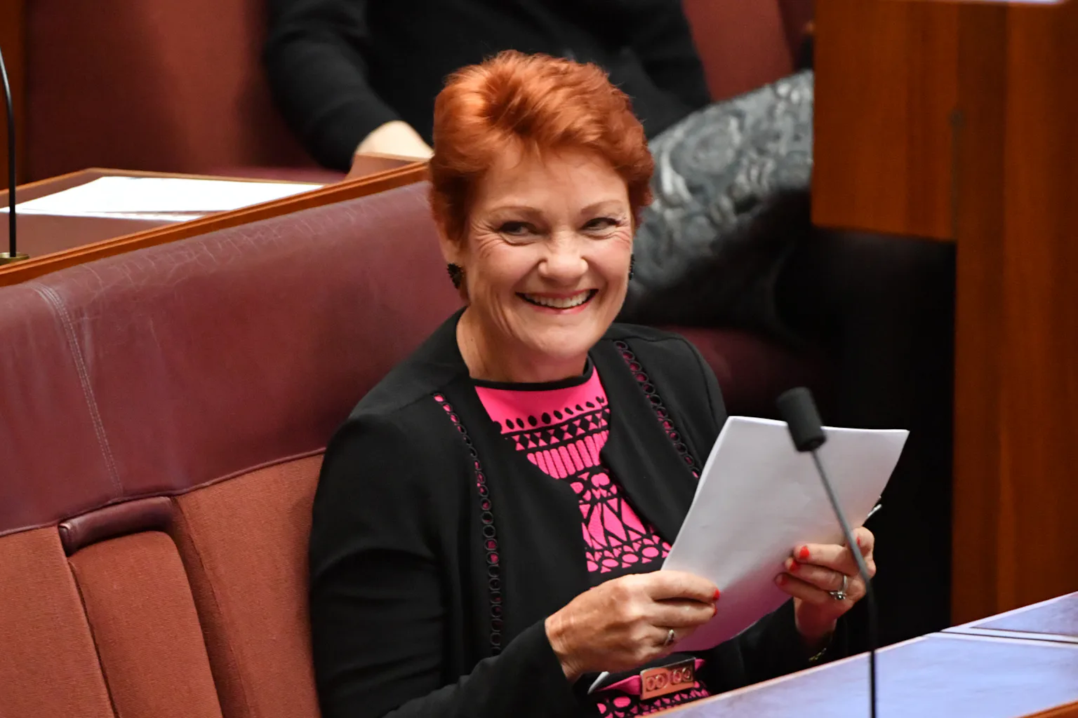 Pauline Hanson puts her foot down over government's changes to the BOOT
