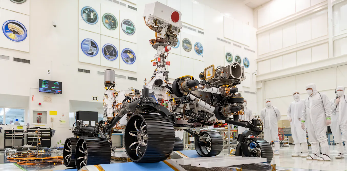 Images de science : Le rover Perseverance dans sa salle blanche