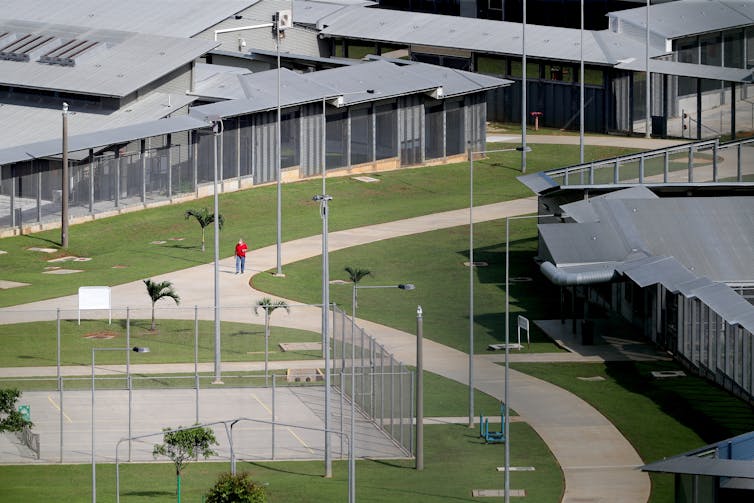 The Christmas Island detention centre