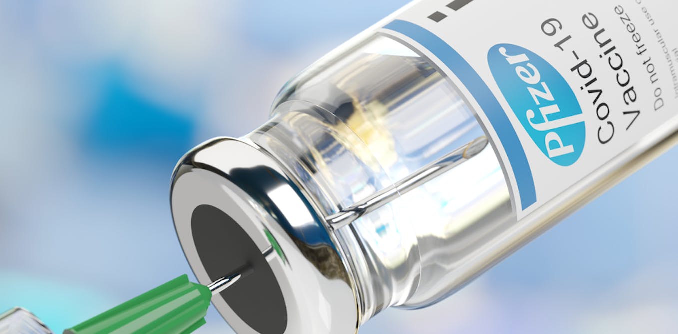 How the pfizer covid vaccine gets from the freezer into your arm