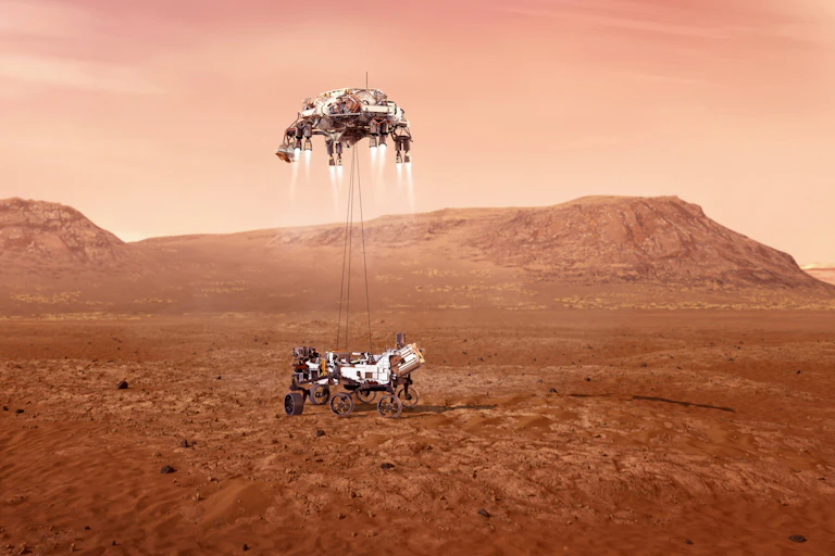 NASA's Perseverance rover touches down on Mars
