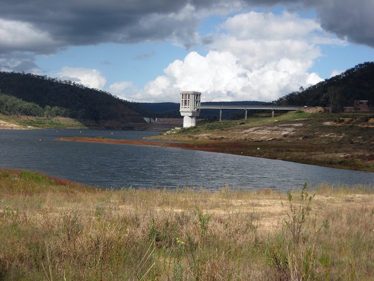 View of Lake Cressbrook which supplies Toowoomba