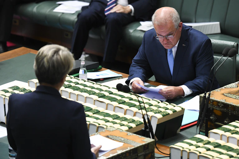 Scott Morrison in the house of representatives