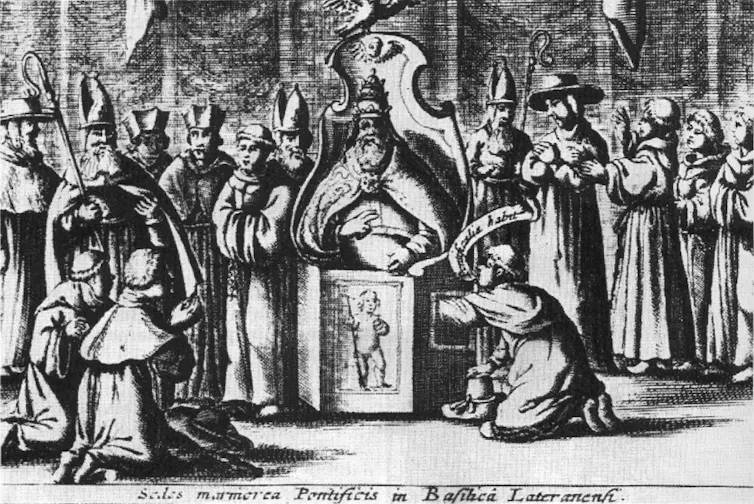 Black and white illustration