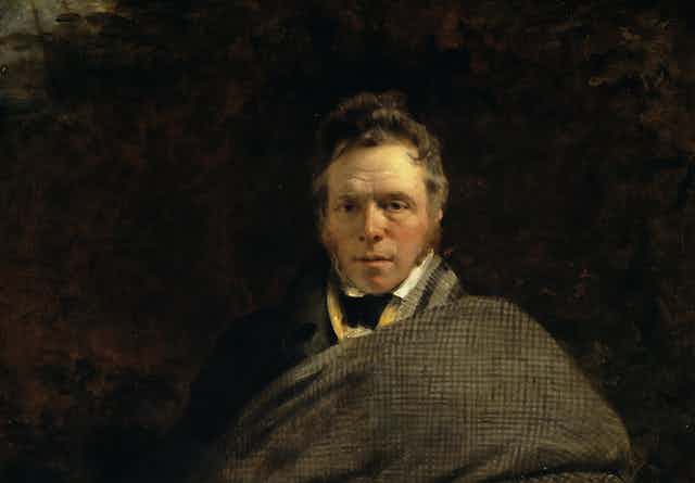 Portrait of 18th/19-century Scots writer James Hogg by Sir George Watson Gordon.