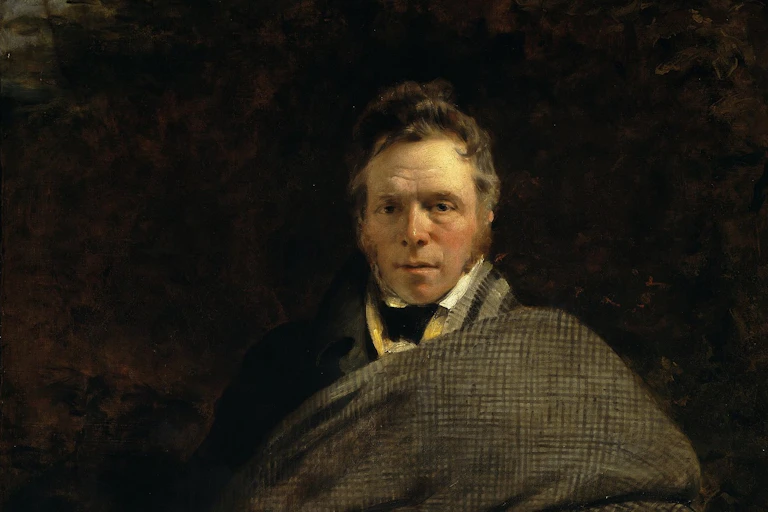 Portrait of 18th/19-century Scots writer James Hogg by Sir George Watson Gordon.