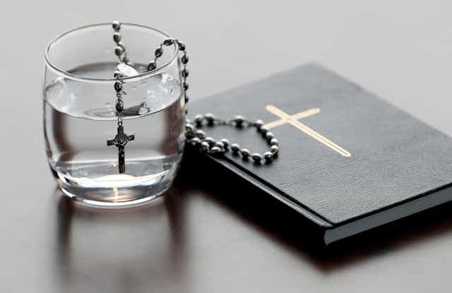 Observing Lent with fasting.