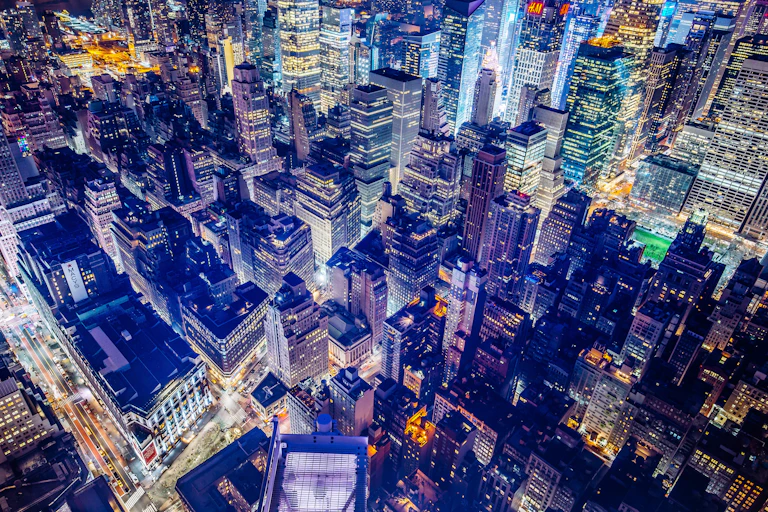 new york city at night