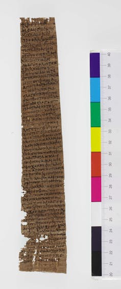 Image of ancient papyrus.