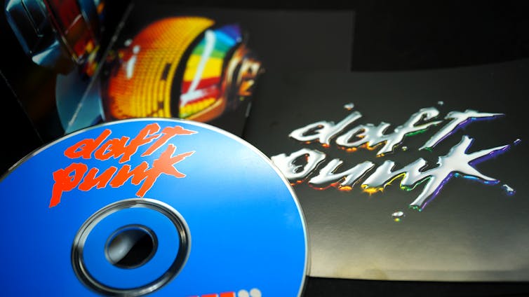 Covers of CDs by Daft Punk