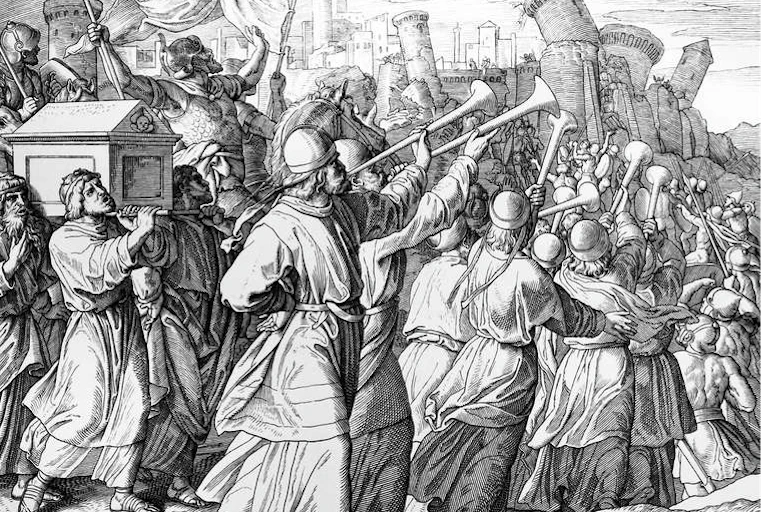 Depiction of the Battle of Jericho by Julius Schnorr von Carolsfeld