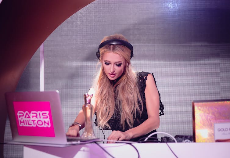 Podcast host, DJ .... how the much lampooned Paris Hilton has rewritten the celebrity script