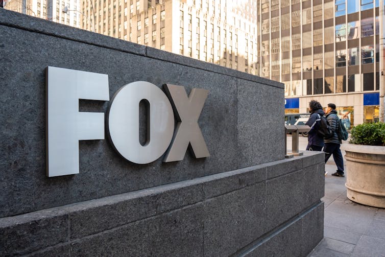 Un edificio Fox a New York City