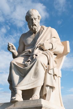 Statue of Plato