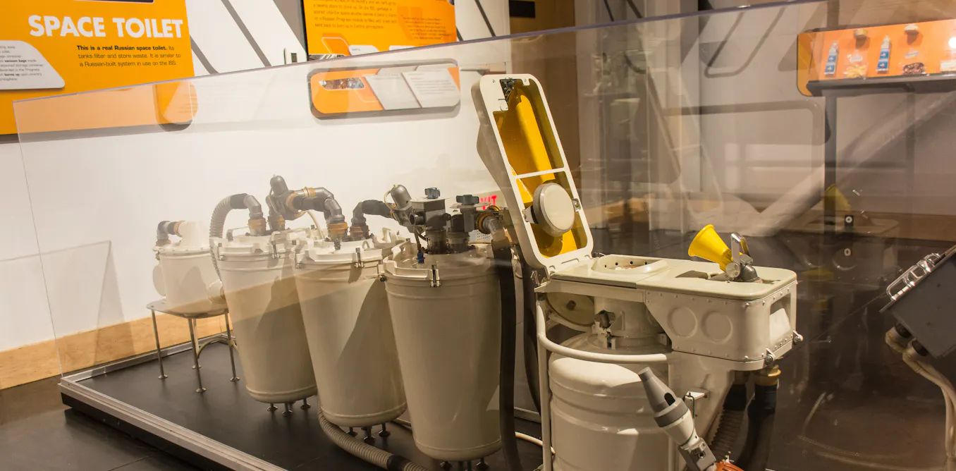 How Do Astronauts Go To The Bathroom In Space How do astronauts go to the bathroom in space