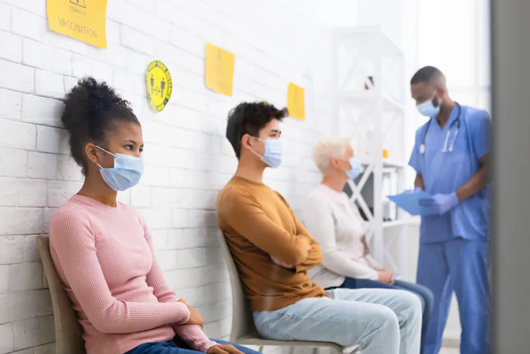 Patients waiting for COVID vaccines
