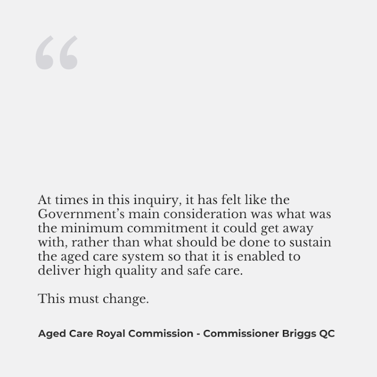 View from The Hill: royal commission confronts Morrison government with call for aged care tax levy