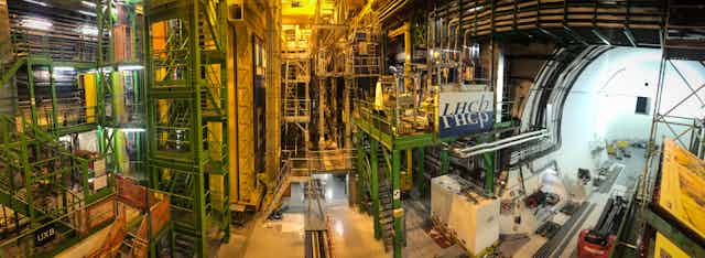 Image of the LHCb experiment at Cern.