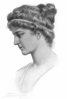 sketch of woman