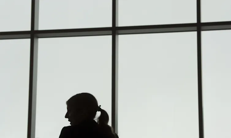 Melanie Joly in silhouette