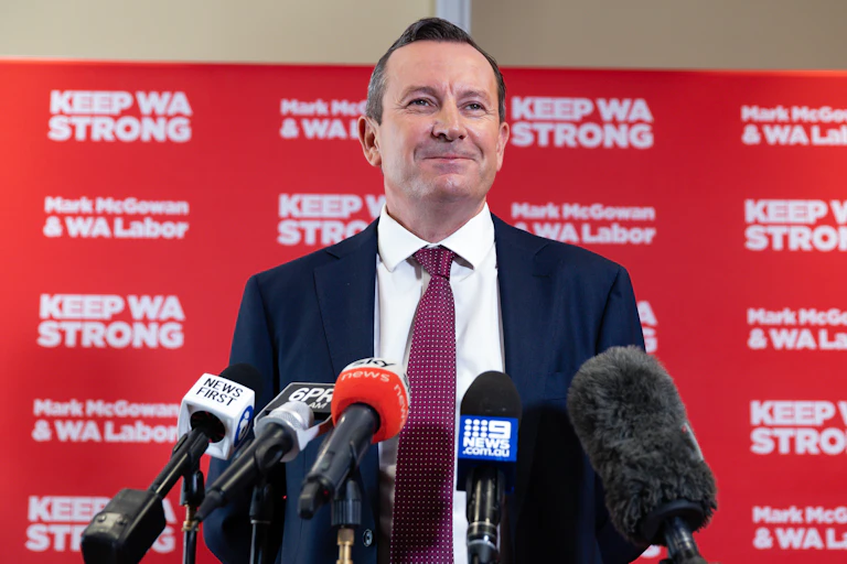 WA Premier Mark McGowan