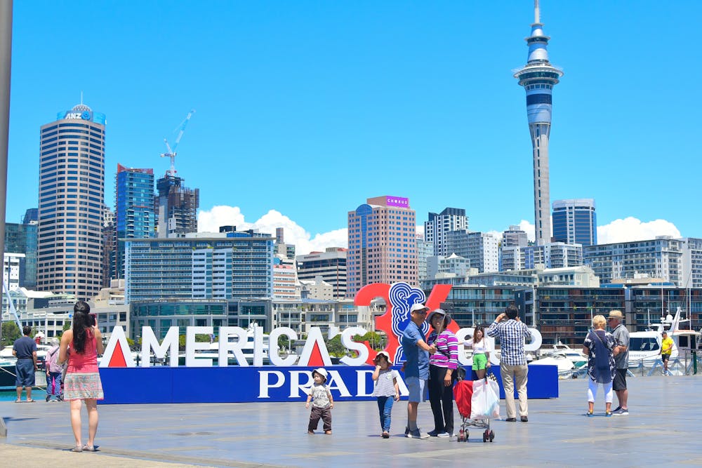 How the America's Cup was transformed from a remote race to a spectator  event on Auckland's harbour