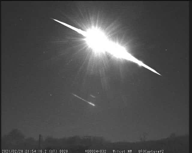 Image of the fireball in 28 February.