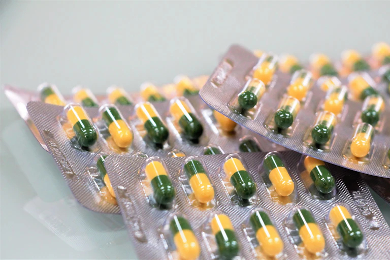 Packets of Tramadol, an opioid used to treat pain