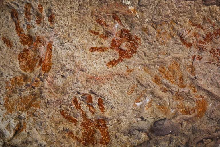 Several had shapes in some rock art.