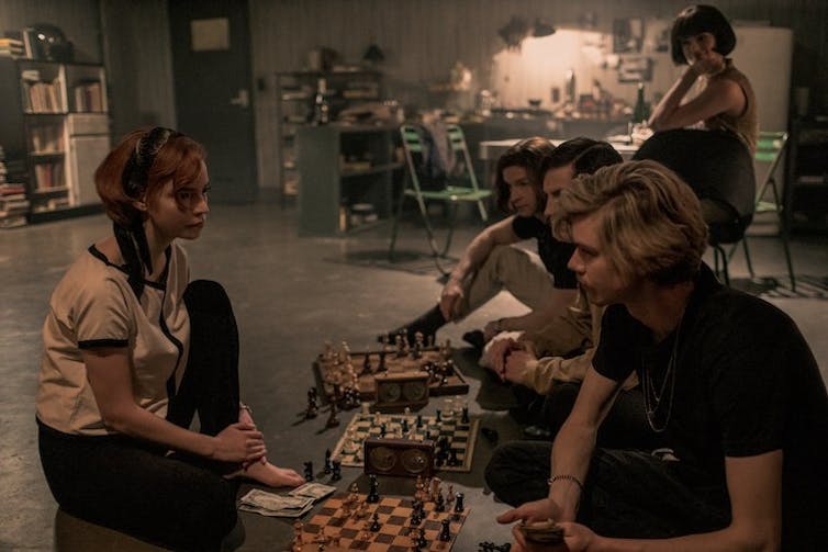 A positive example of men writing women: The Queen's Gambit by