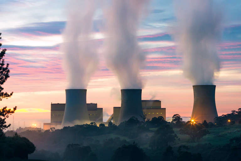 The Yallourn Power Station in Victoria's Latrobe Valley
