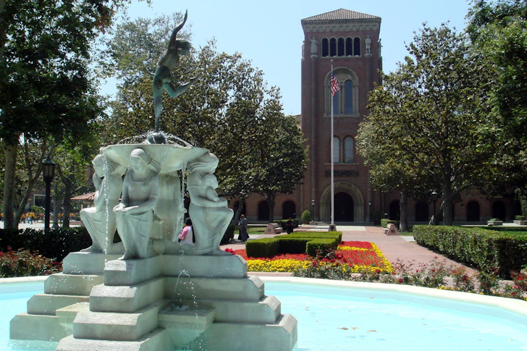 L'université de Californie du Sud, à Los Angeles.