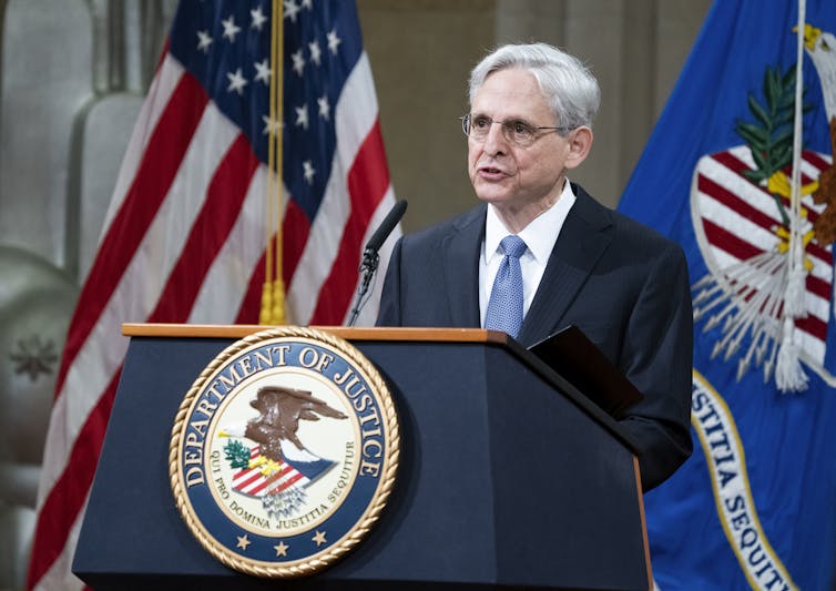 A man at a lectern