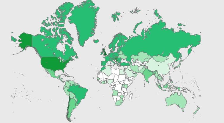 Global vaccine distribution