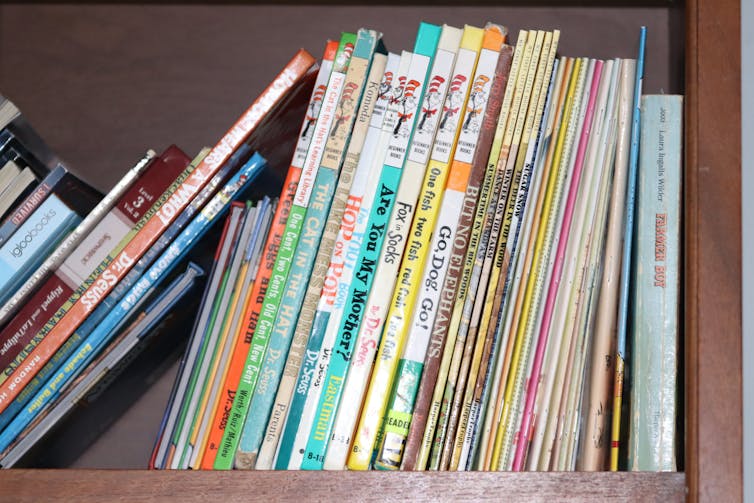 Dr Seuss At The Bookshelf Dr Seuss At The Bookshelf