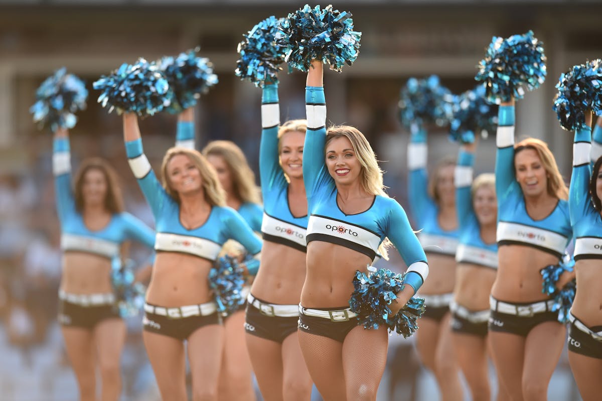 Porn Cheerleaders Show It All - Cheerleaders are athletes. The NRL should pause on packing away the pom poms