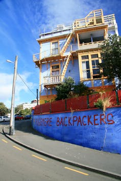 Backpacker hostel