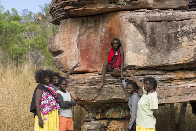 'Our dad's painting is hiding, in secret place': how Aboriginal rock art can live on even when gone